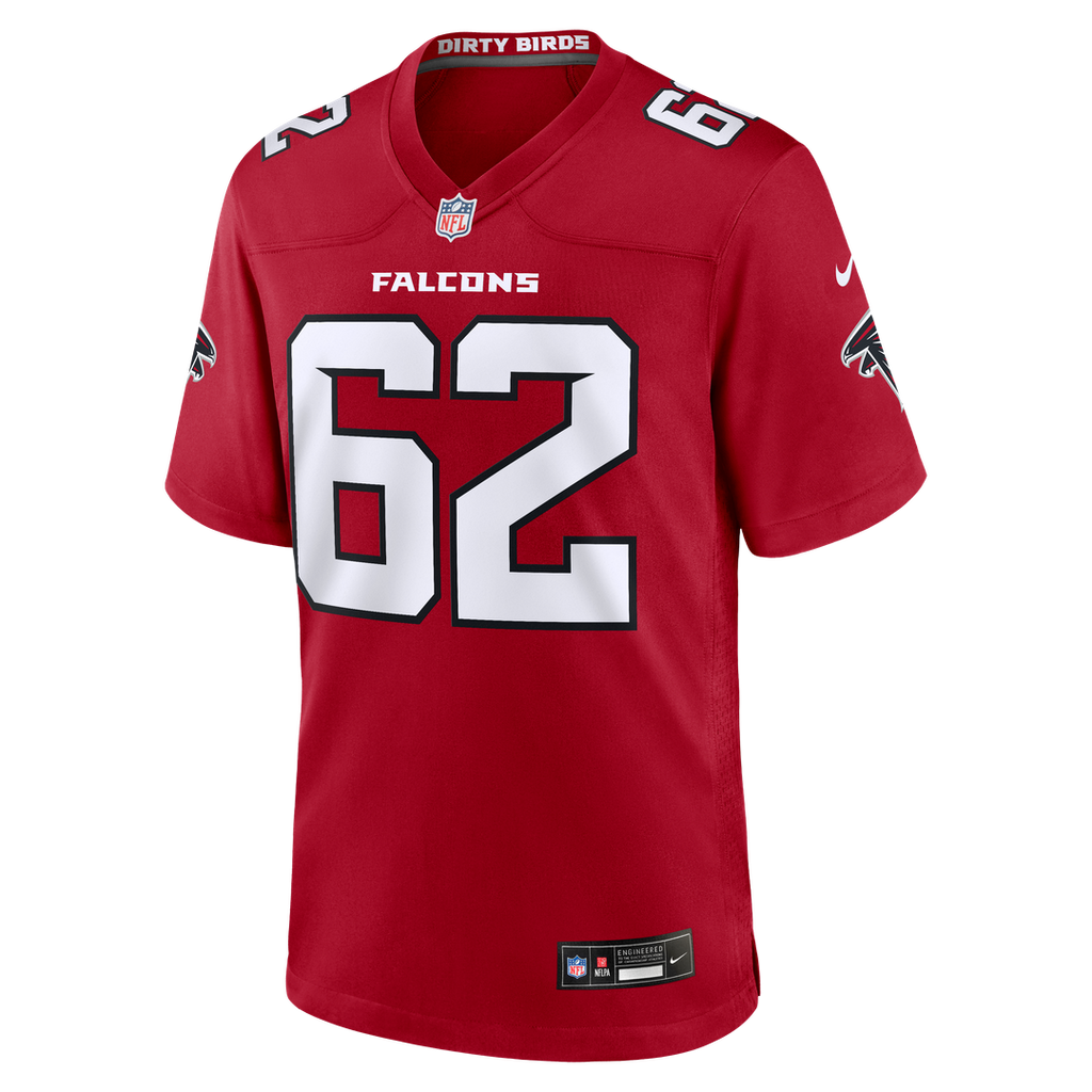 Corey Levin Atlanta Falcons Game Jersey - Red