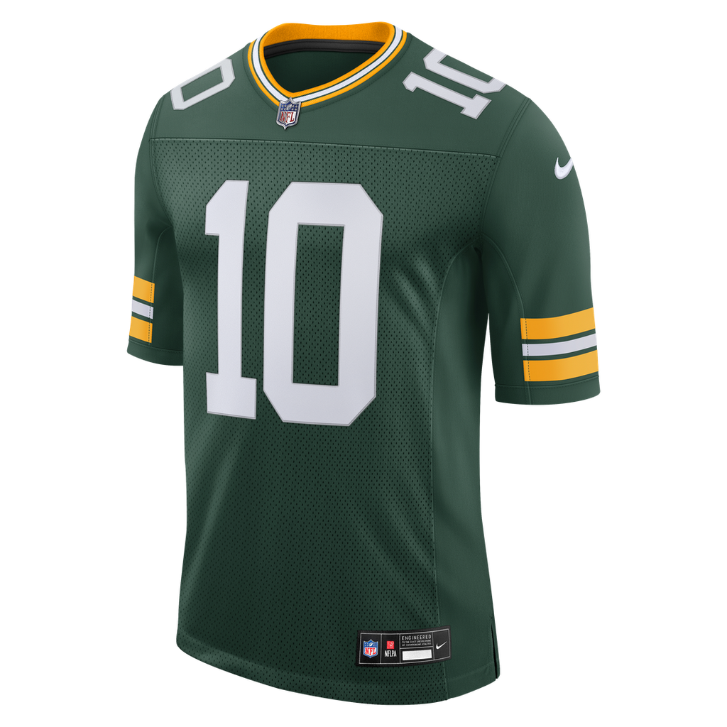 Jordan Love Green Bay Packers Vapor Untouchable Stitched Limited Jersey - Green