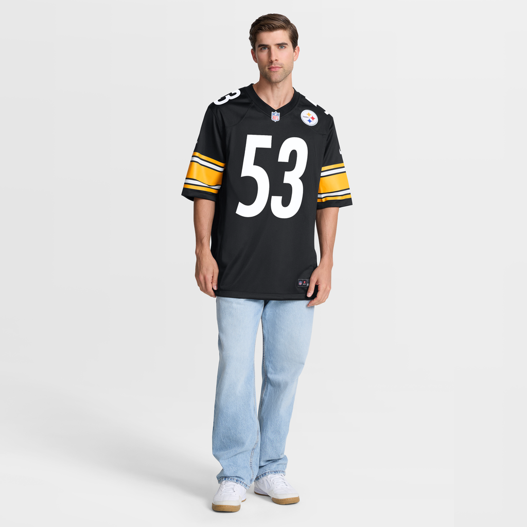 JaWhaun Bentley Pittsburgh Steelers Game Jersey - Black