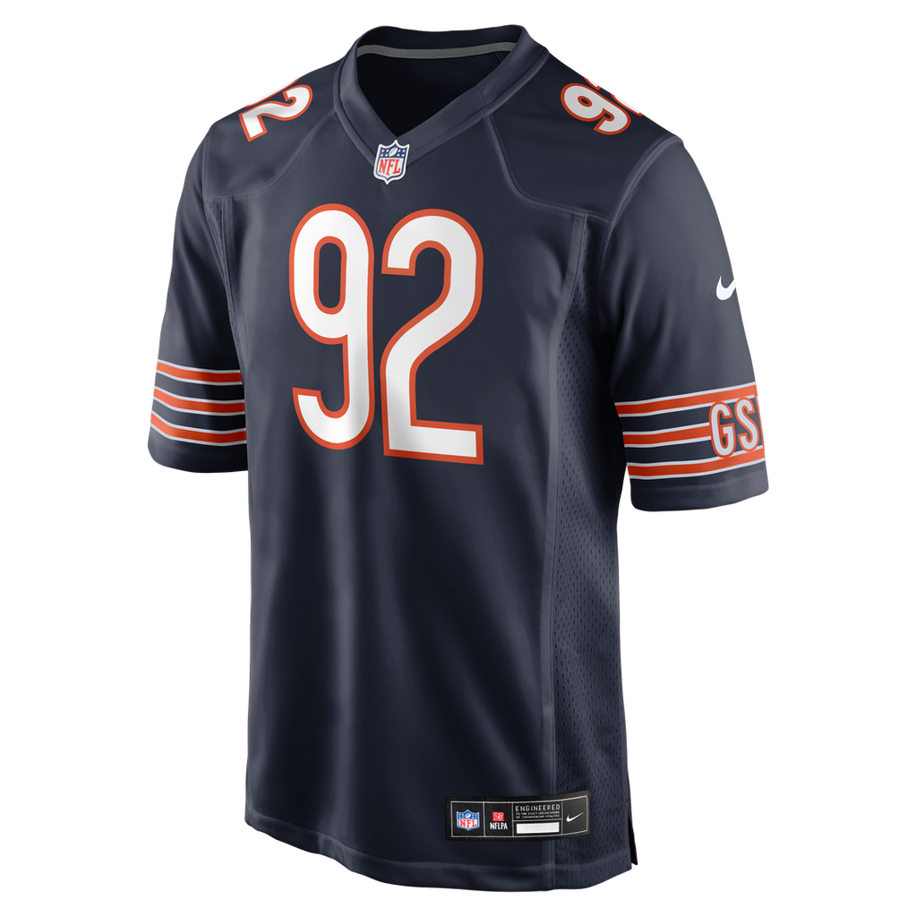 Daniel Hardy Chicago Bears Game Jersey - Navy
