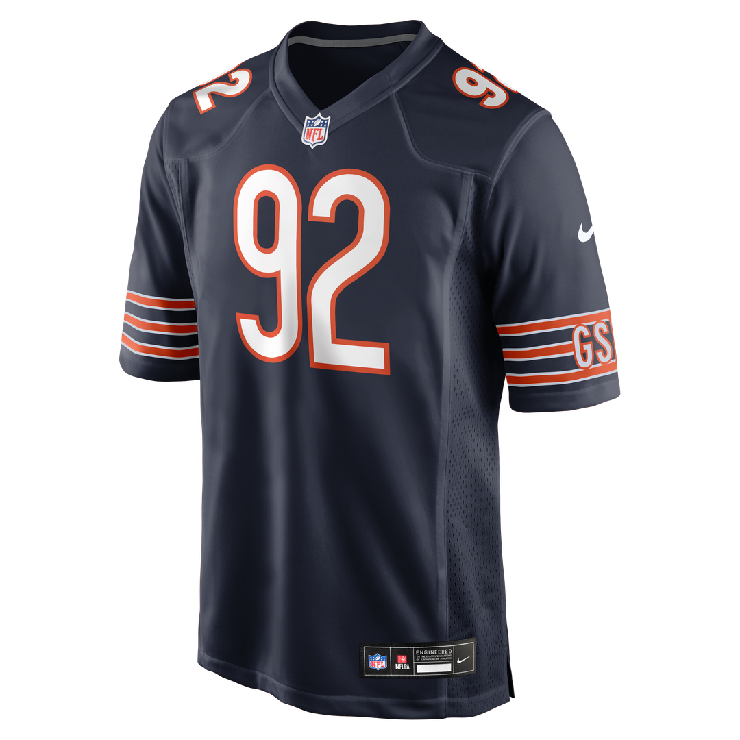 Daniel Hardy Chicago Bears Game Jersey - Navy