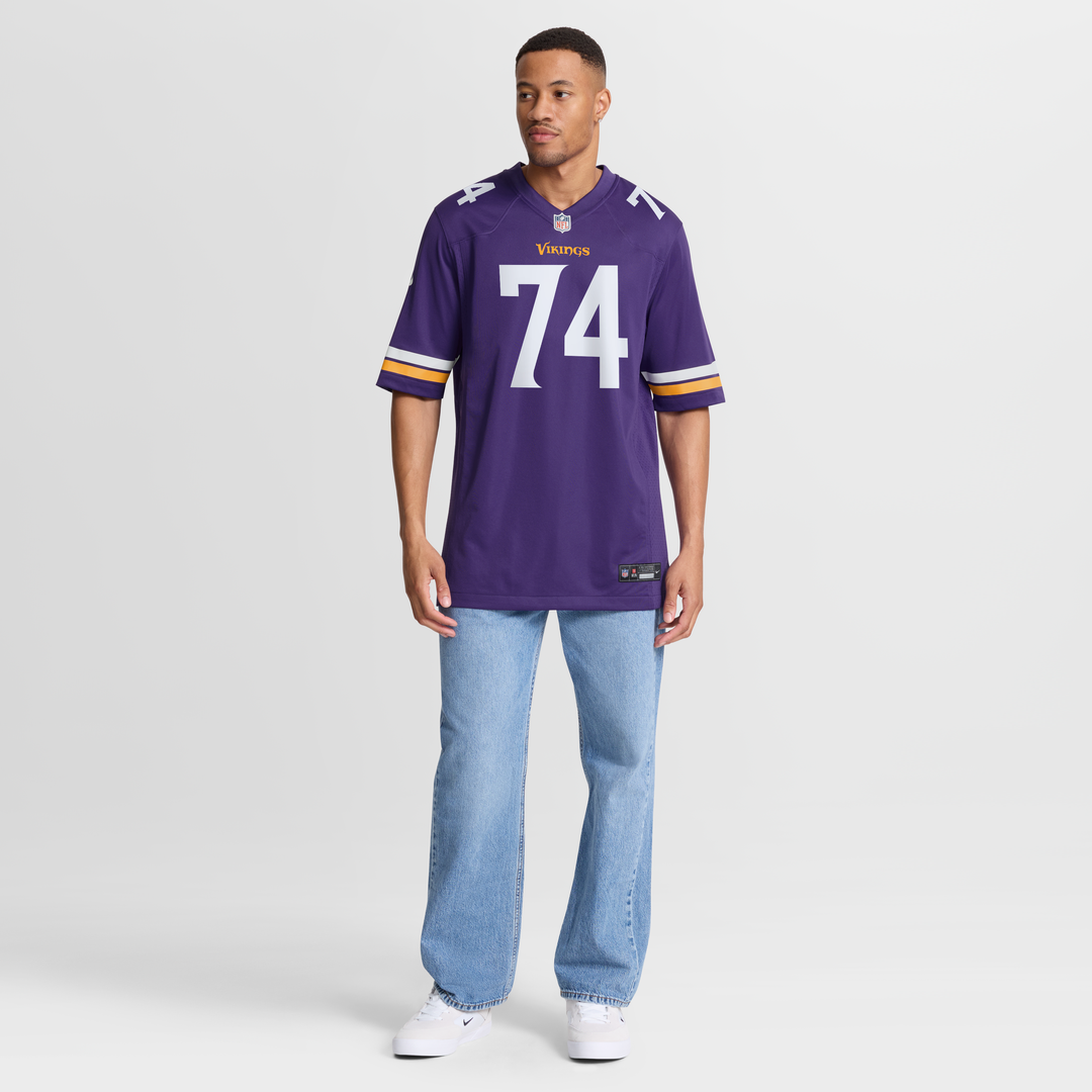 Donovan Jackson Minnesota Vikings Game Jersey - Purple