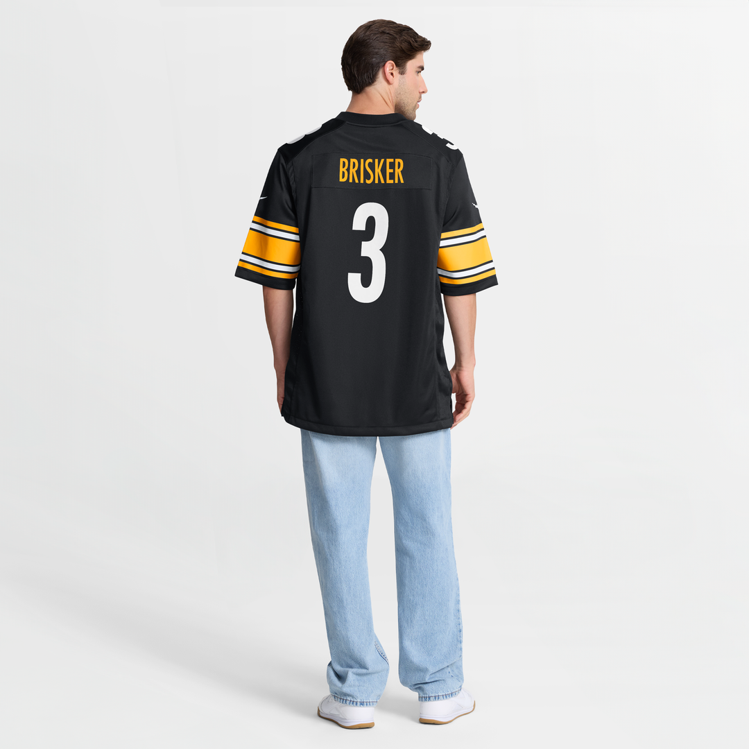 Jaquan Brisker Pittsburgh Steelers Game Jersey - Black