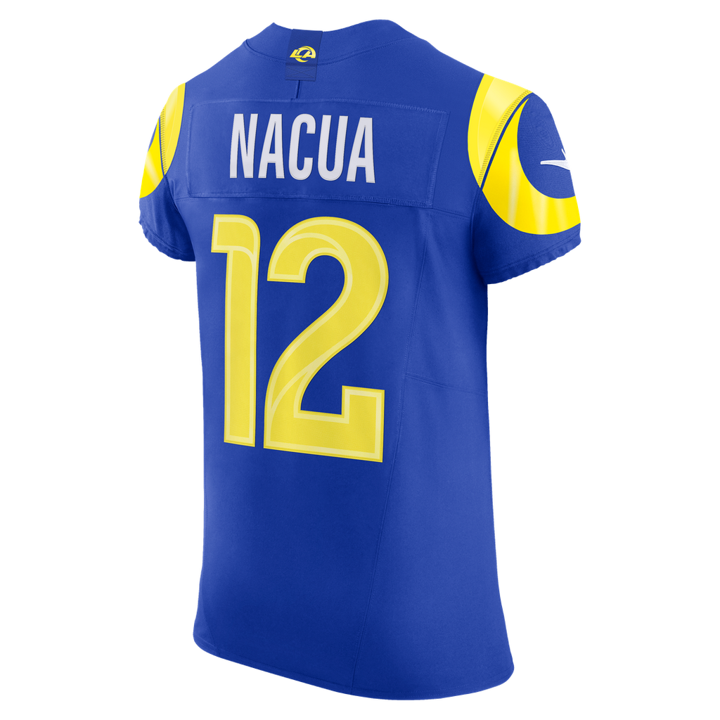 Puka Nacua Los Angeles Rams Vapor F.U.S.E. Elite Jersey - Royal Blue