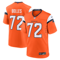 Garett Bolles Denver Broncos Game Jersey - Orange