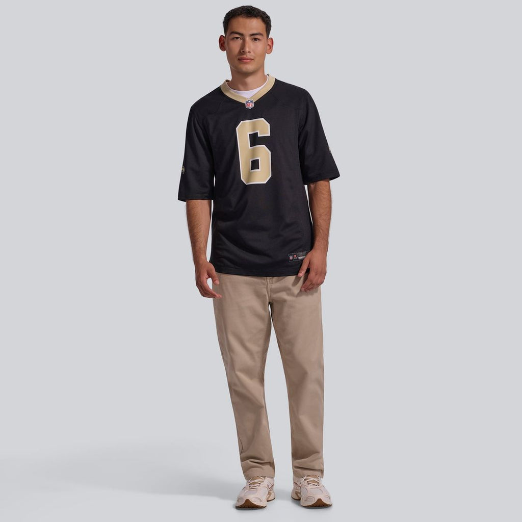Tyler Shough New Orleans Saints Game Jersey - White