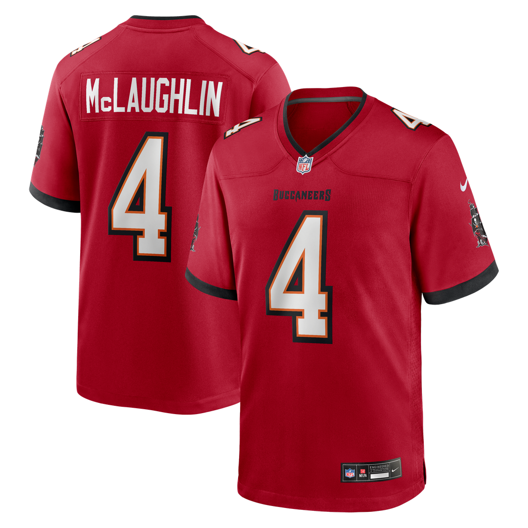 Chase McLaughlin Tampa Bay Buccaneers Game Jersey - Red