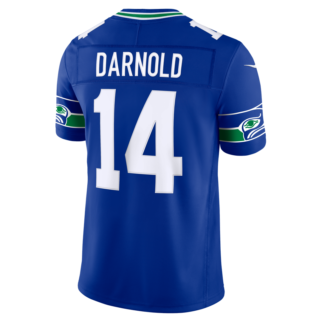 Sam Darnold Seattle Seahawks Vapor F.U.S.E. Stitched Limited Jersey - College Navy
