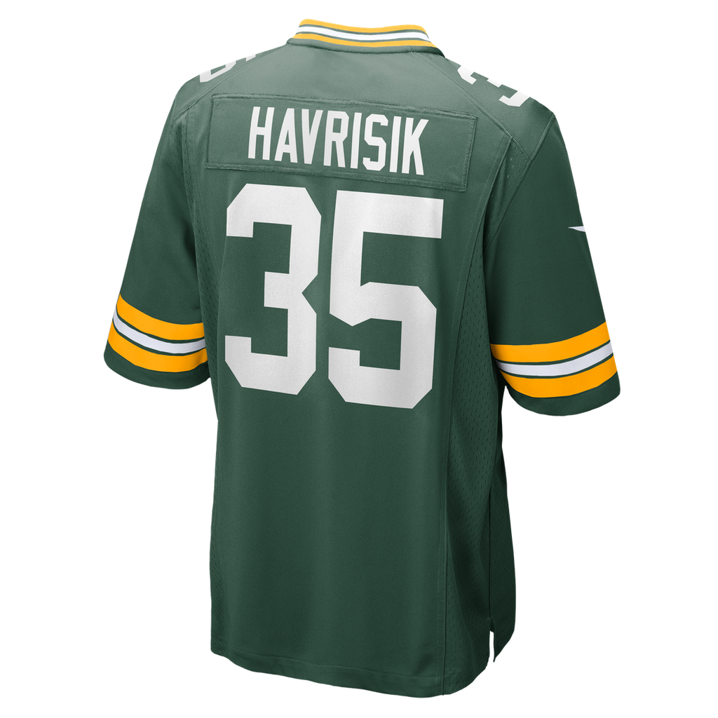 Lucas Havrisik Green Bay Packers Game Jersey - Green