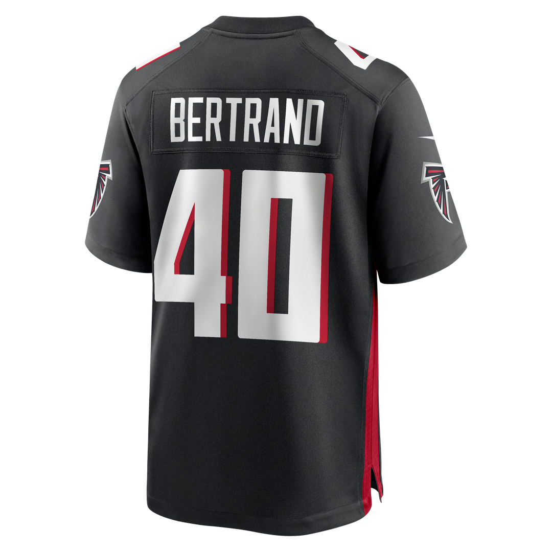 JD Bertrand Atlanta Falcons Game Jersey - Black