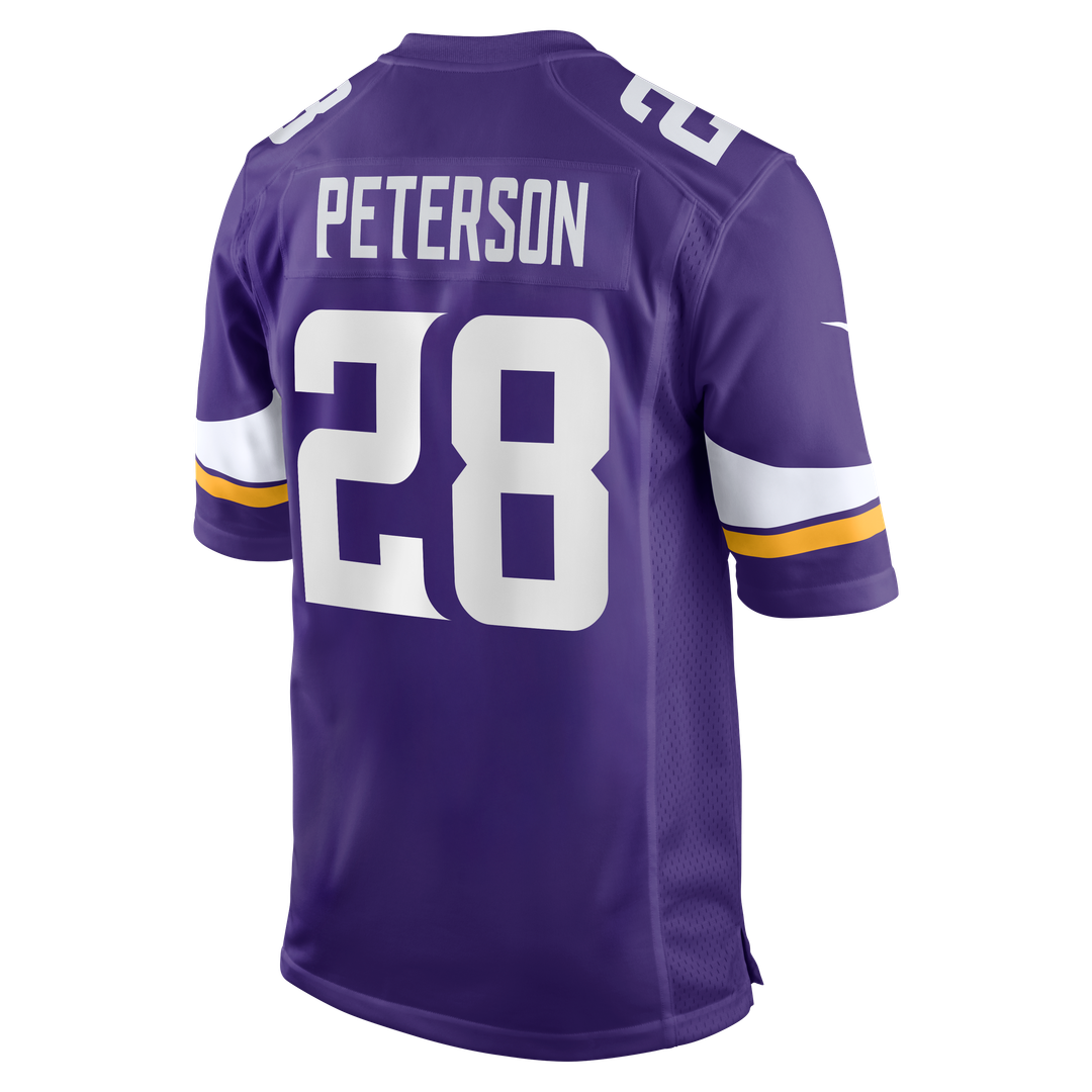 Adrian Peterson Minnesota Vikings Team Game Jersey - Purple
