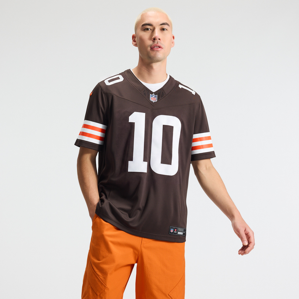 Quinshon Judkins Cleveland Browns Vapor F.U.S.E. Stitched Limited Jersey - Brown
