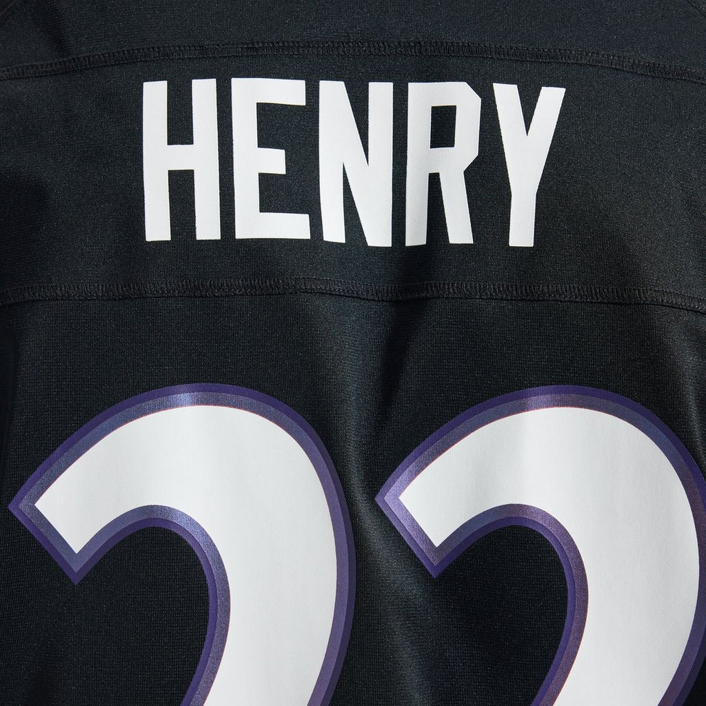 Derrick Henry Baltimore Ravens Alternate Game Jersey - Black