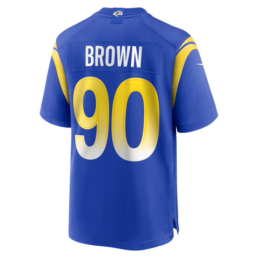 Earnest Brown IV Los Angeles Rams Game Jersey - Royal Blue