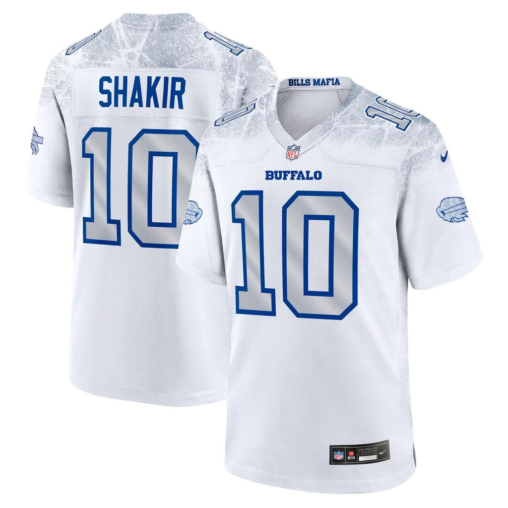 Khalil Shakir Buffalo Bills Rivalries Collection Game Jersey - White