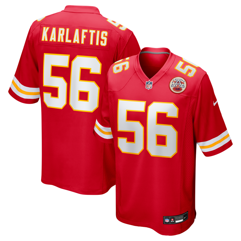 George Karlaftis Kansas City Chiefs Game Jersey - Red