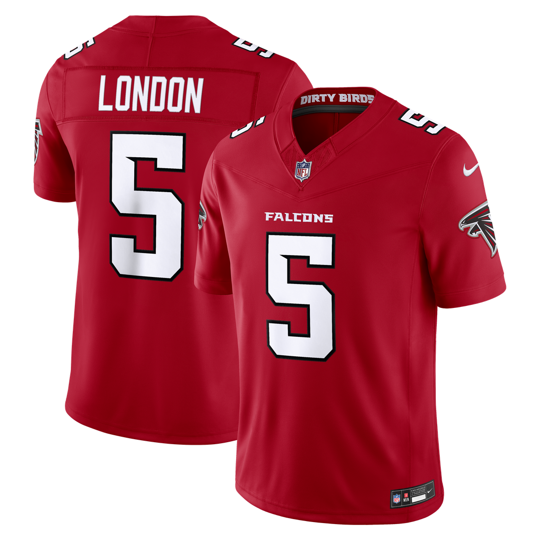 Drake London Atlanta Falcons Alternate Throwback Vapor F.U.S.E. Stitched Limited Jersey - Black