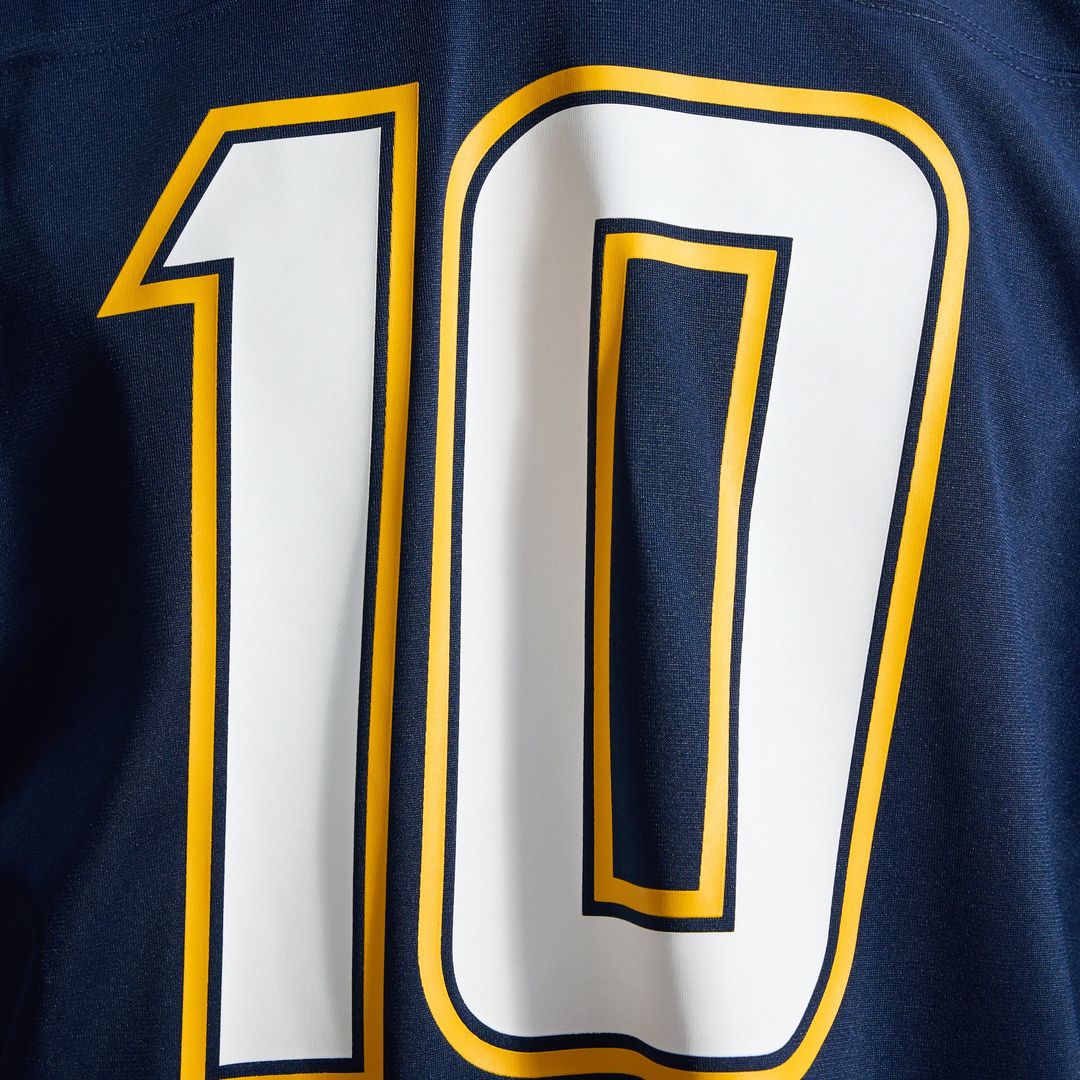 Justin Herbert Los Angeles Chargers Game Jersey - Powder Blue