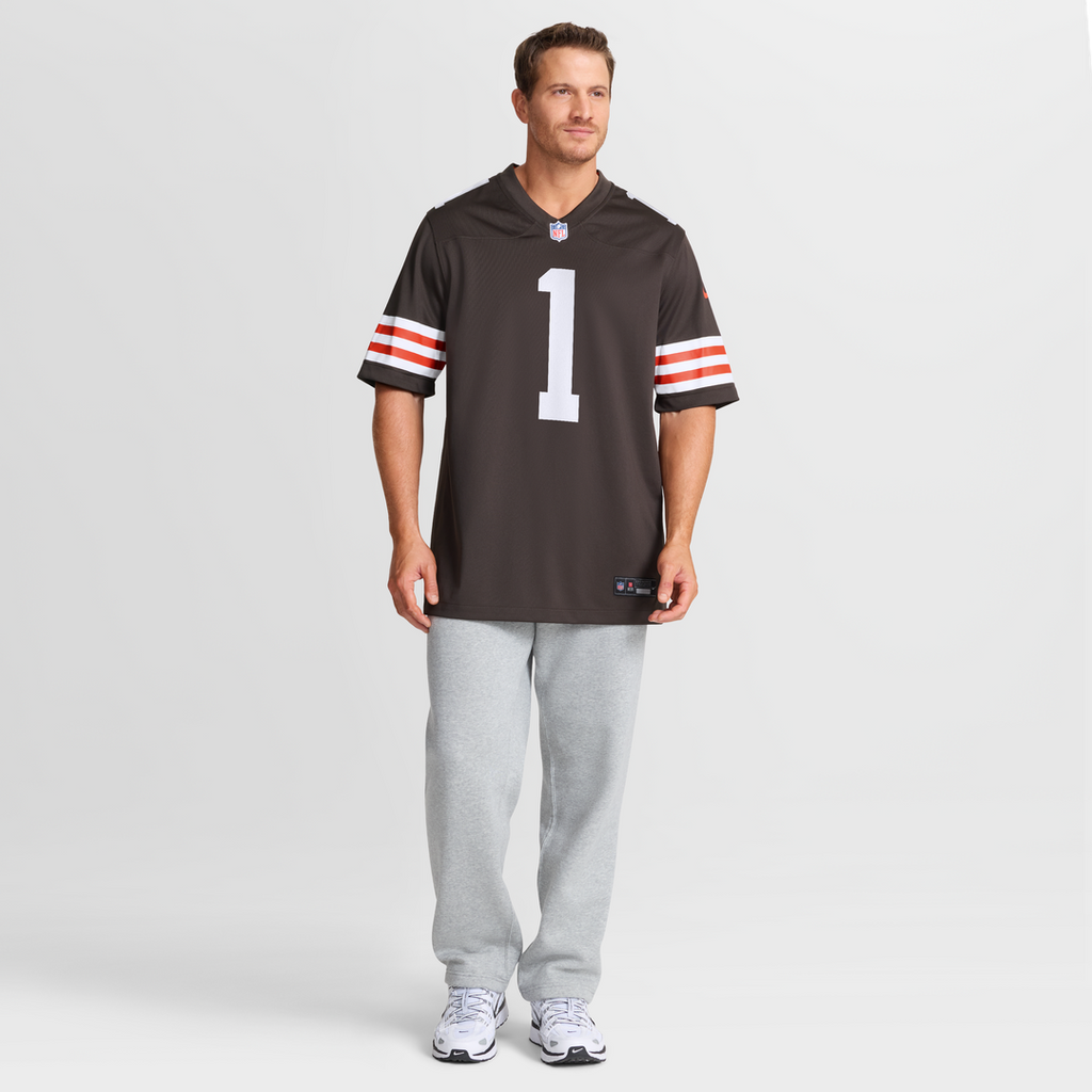KC Concepcion Jr. Cleveland Browns Game Jersey - Brown