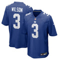 Russell Wilson New York Giants Game Jersey - Royal Blue