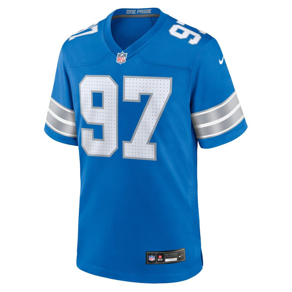 Aidan Hutchinson Detroit Lions 2nd Alternate Game Jersey - Black