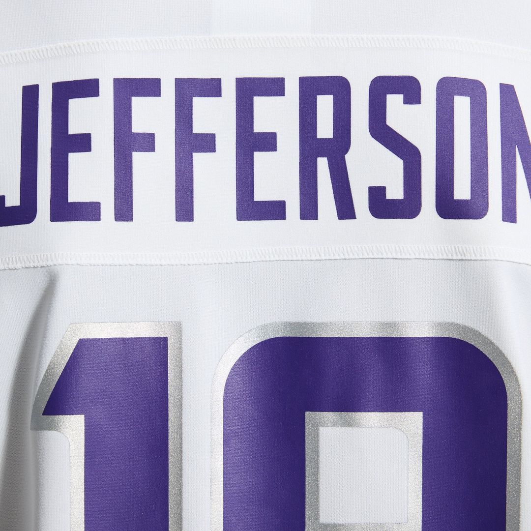 Justin Jefferson Minnesota Vikings Alternate Game Jersey - White