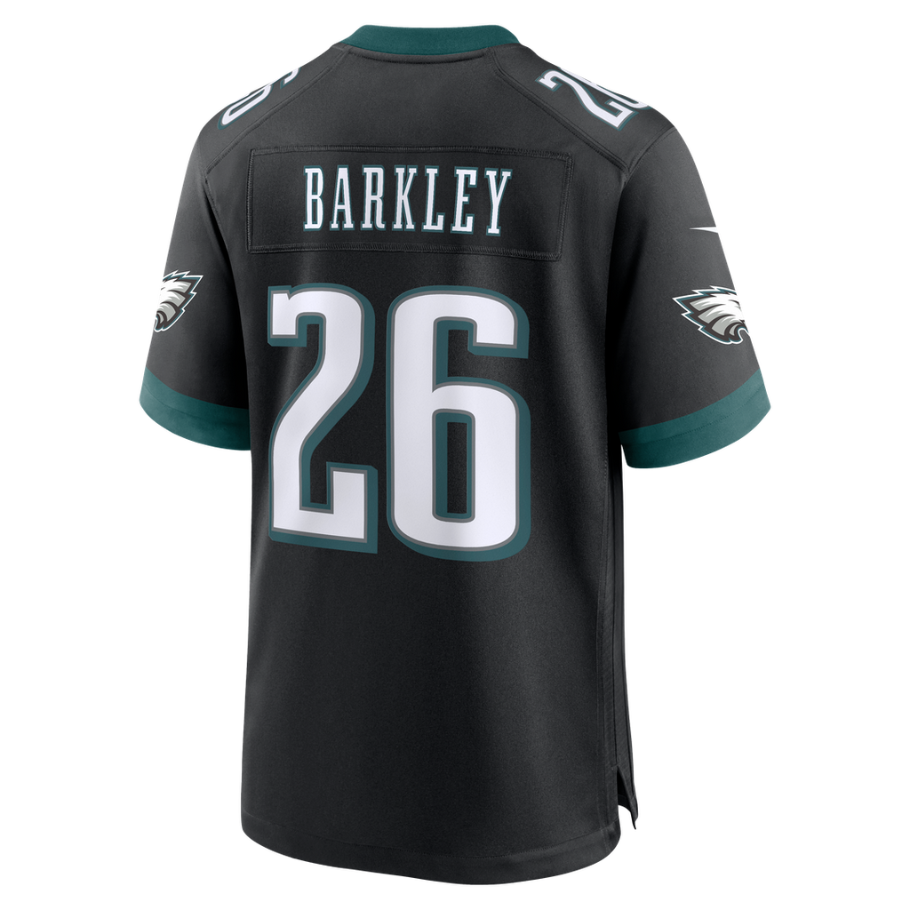 Saquon Barkley Philadelphia Eagles Game Jersey - Midnight Green