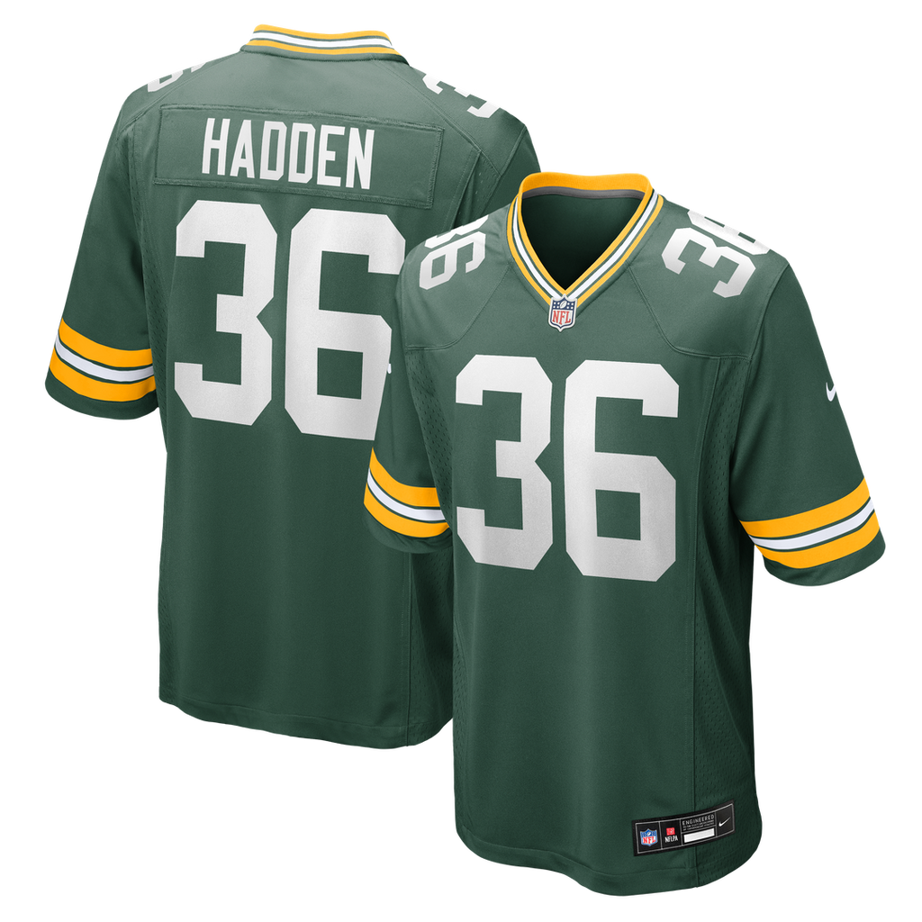 Kamal Hadden Green Bay Packers Game Jersey - Green