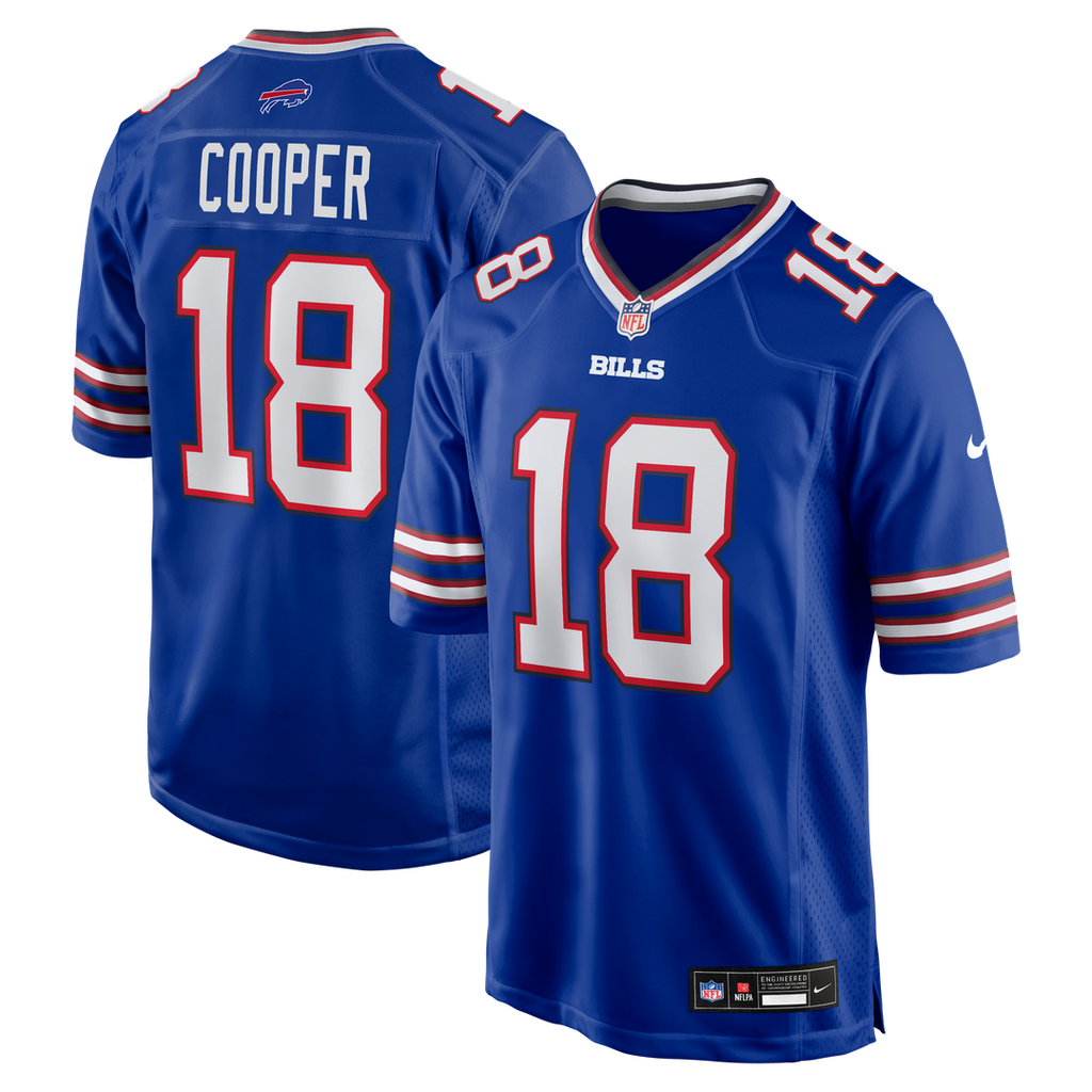 Amari Cooper Buffalo Bills Game Jersey - Royal Blue