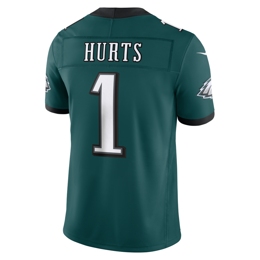 Jalen Hurts Philadelphia Eagles Vapor F.U.S.E. Stitched Limited Jersey - Midnight Green