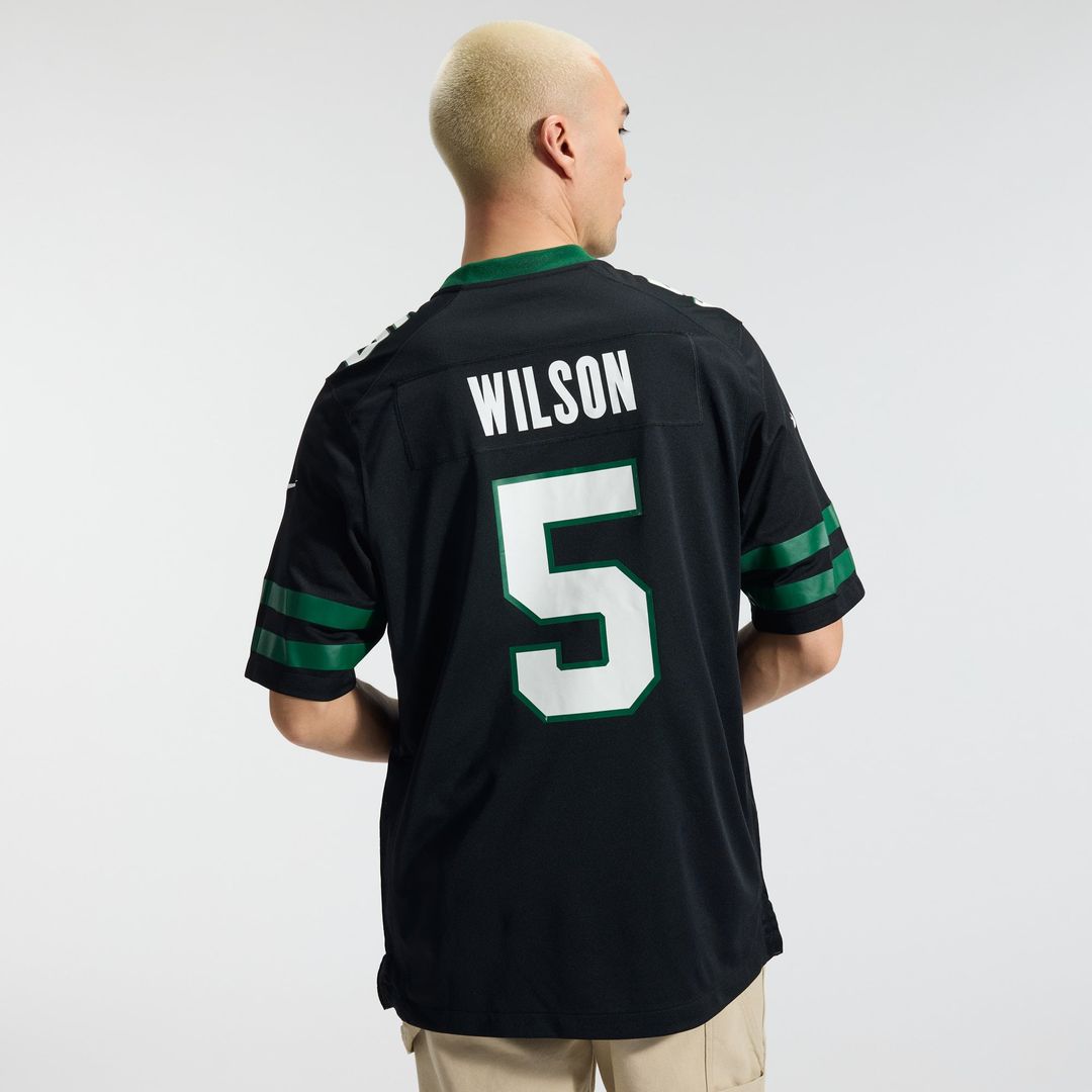 Garrett Wilson New York Jets Alternate Game Jersey - Legacy Black