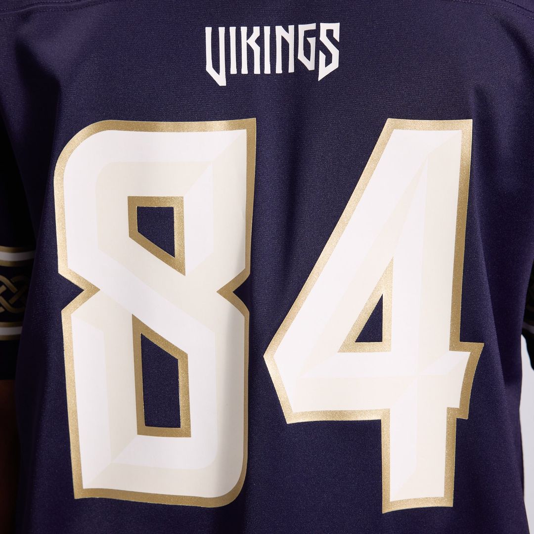 Randy Moss Minnesota Vikings 2026 Rivalries Collection Game Jersey - Purple