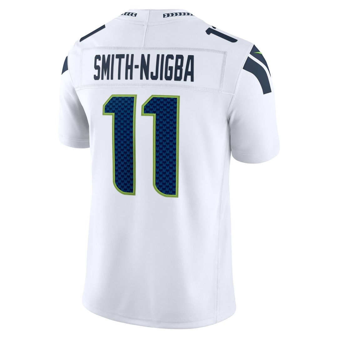 Jaxon Smith-Njigba Seattle Seahawks Vapor F.U.S.E. Stitched Limited Jersey - White