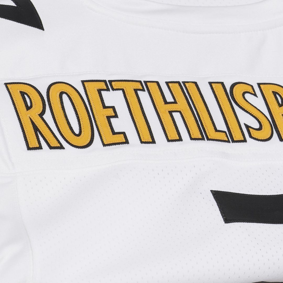 Ben Roethlisberger Pittsburgh Steelers 2005 Authentic Throwback Jersey - White
