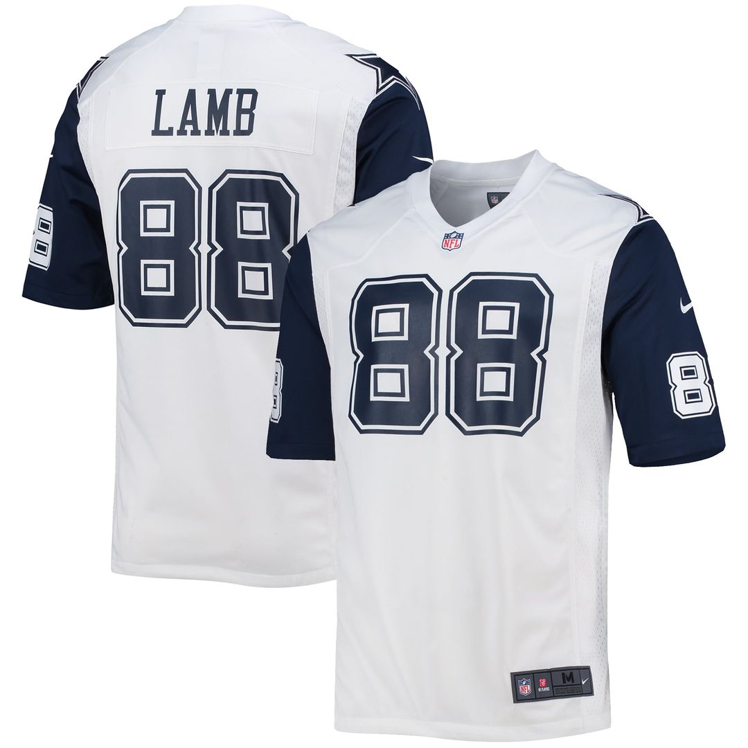 CeeDee Lamb Dallas Cowboys Alternate Game Jersey - Navy