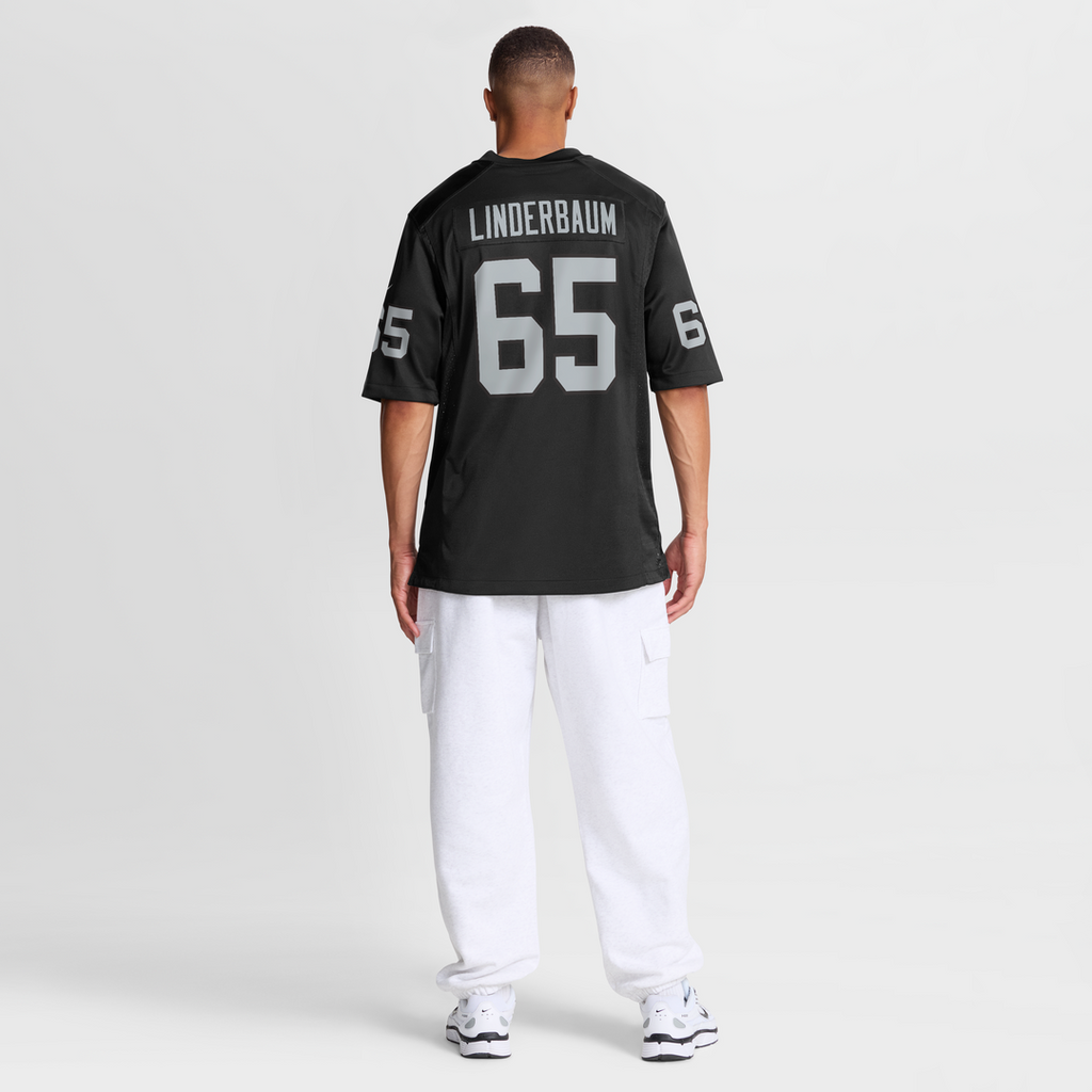 Tyler Linderbaum Las Vegas Raiders Game Jersey - Black