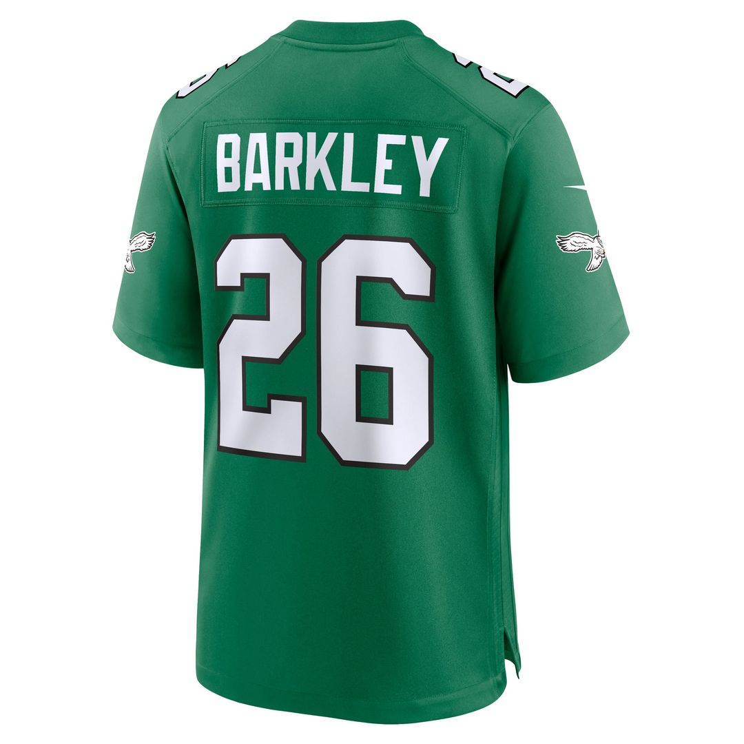 Saquon Barkley Philadelphia Eagles Alternate Game Jersey - Kelly Green
