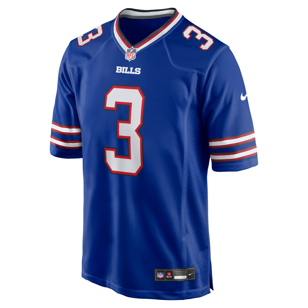 Damar Hamlin Buffalo Bills Game Jersey - White