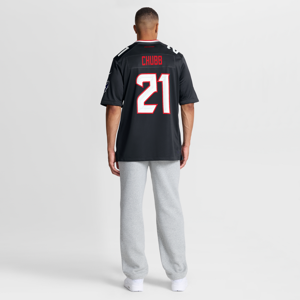 Nick Chubb Houston Texans Game Jersey - Navy