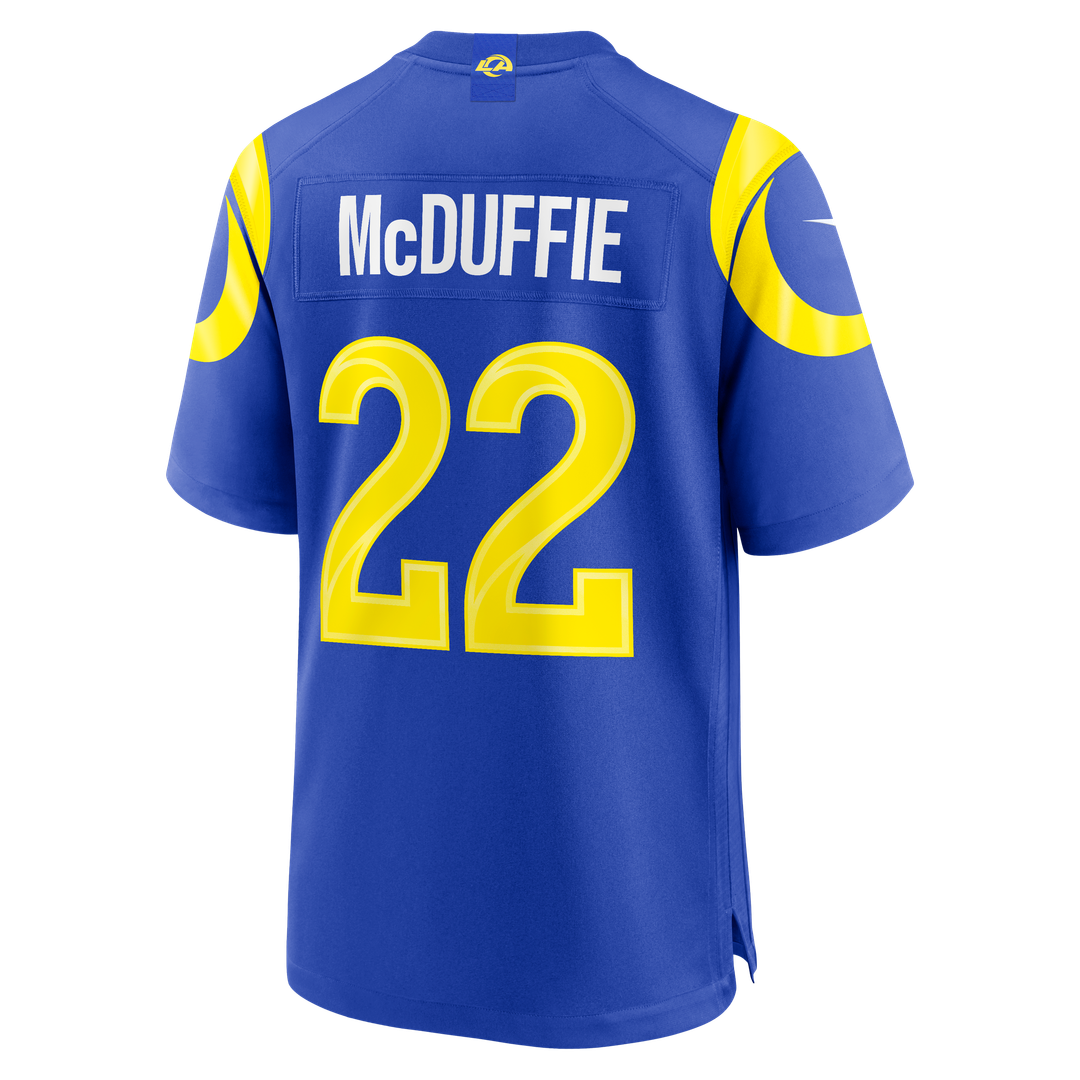 Trent McDuffie Los Angeles Rams Game Jersey - Royal Blue