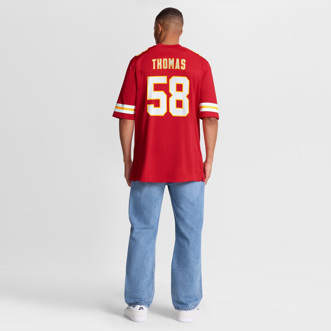 Derrick Thomas Kansas City Chiefs Game Jersey - Red