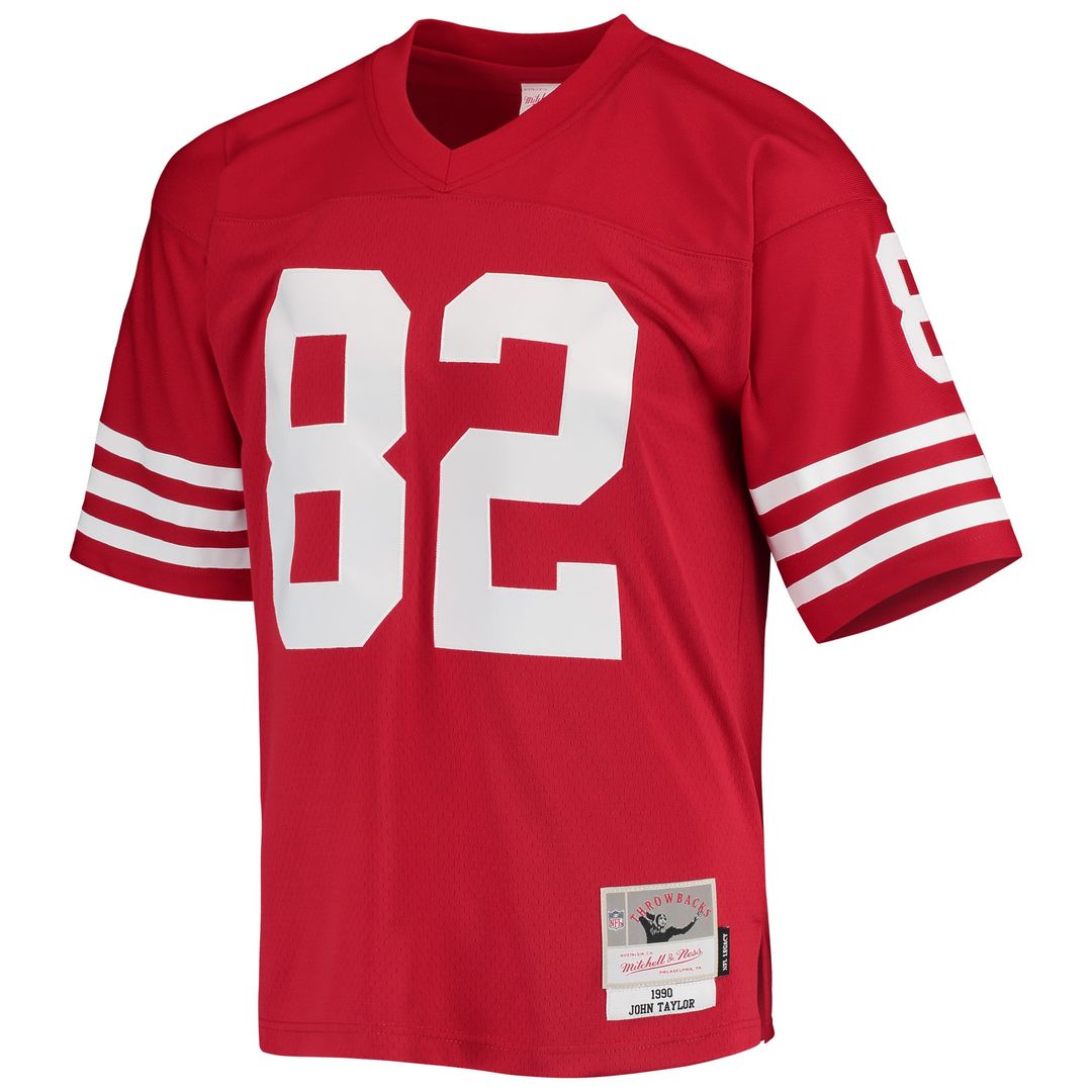 John Taylor San Francisco 49ers Legacy Replica Jersey - Scarlet