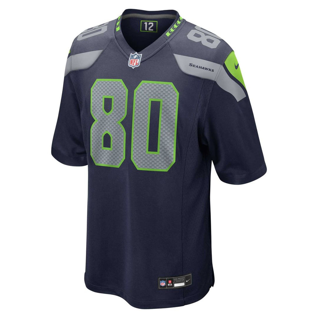 Steve Largent Seattle Seahawks Game Jersey - College Navy