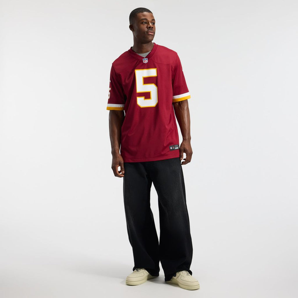 Jayden Daniels Washington Commanders Game Jersey - Burgundy