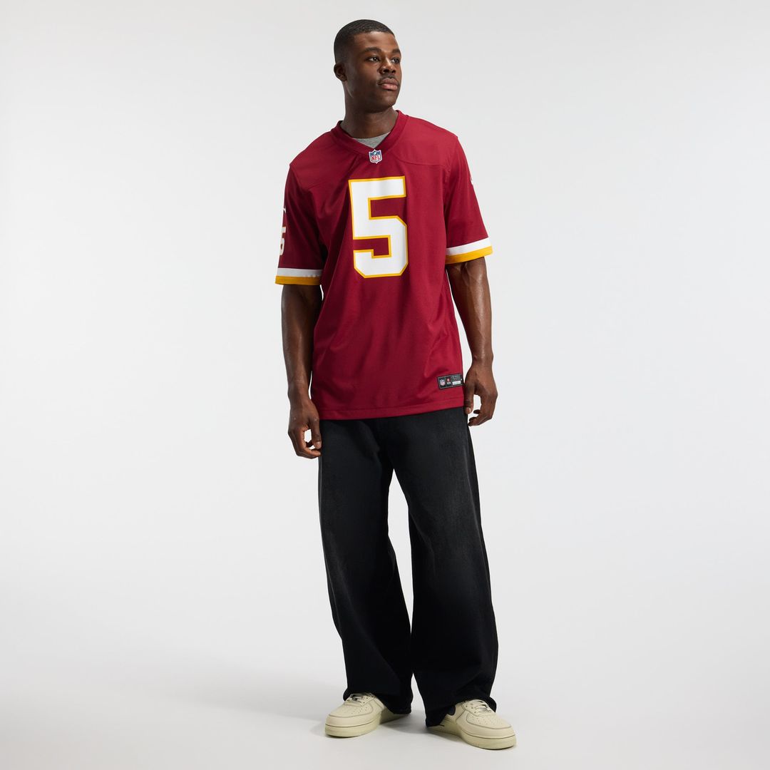Jayden Daniels Washington Commanders Game Jersey - Burgundy