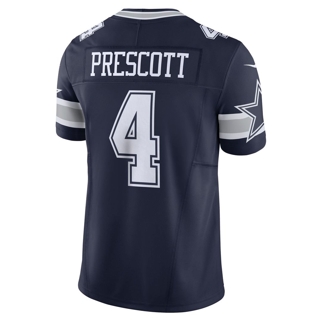 Dak Prescott Dallas Cowboys Vapor F.U.S.E. Limited Jersey - Navy