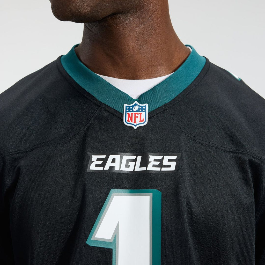 Jalen Hurts Philadelphia Eagles Alternate Game Jersey - Black