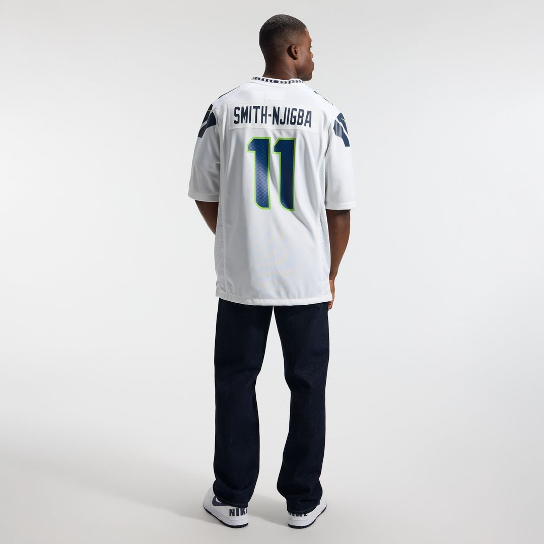 Jaxon Smith-Njigba Seattle Seahawks Game Jersey - White