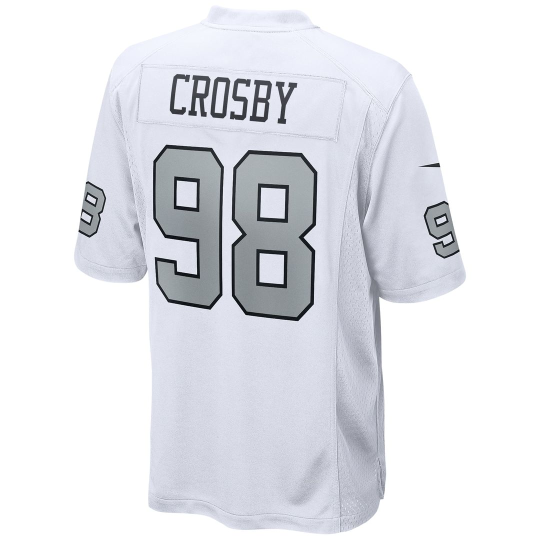 Maxx Crosby Las Vegas Raiders Game Jersey - Black