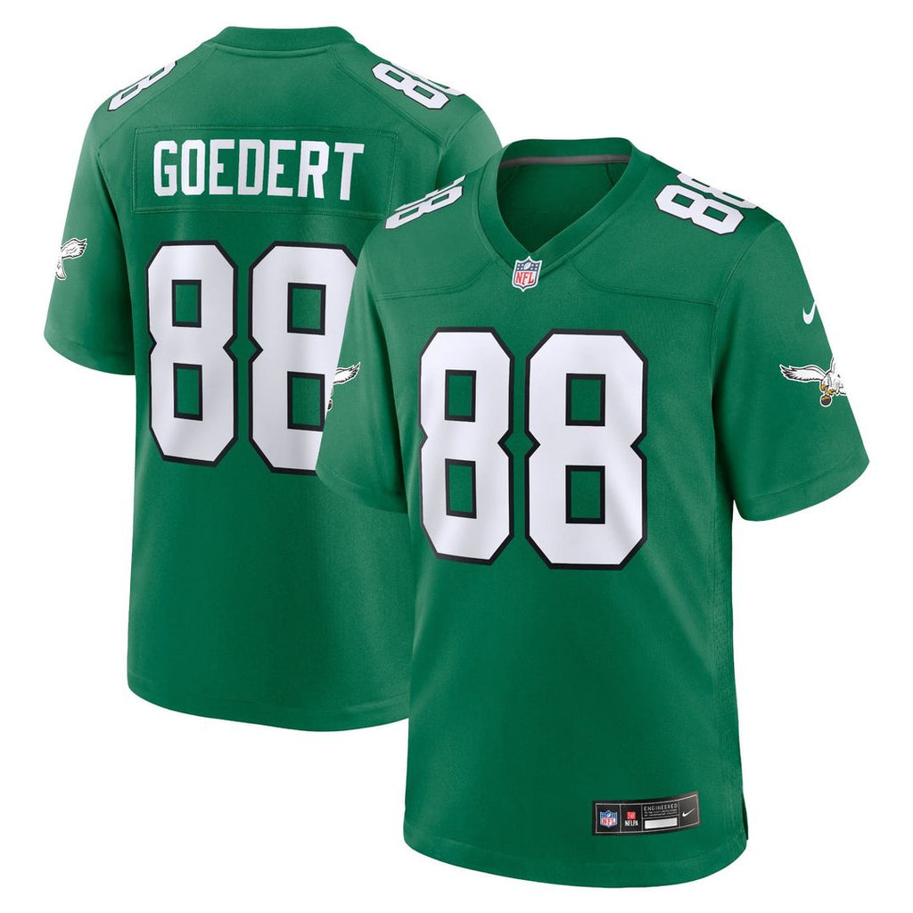 Dallas Goedert Philadelphia Eagles Alternate Game Jersey - Kelly Green